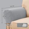 1Pair Stretch Sofa Armrest Cover Anti Slip Elastic Sofa Cover Jacquard Fabric Couch Arm Protector for Home Furniture Decor