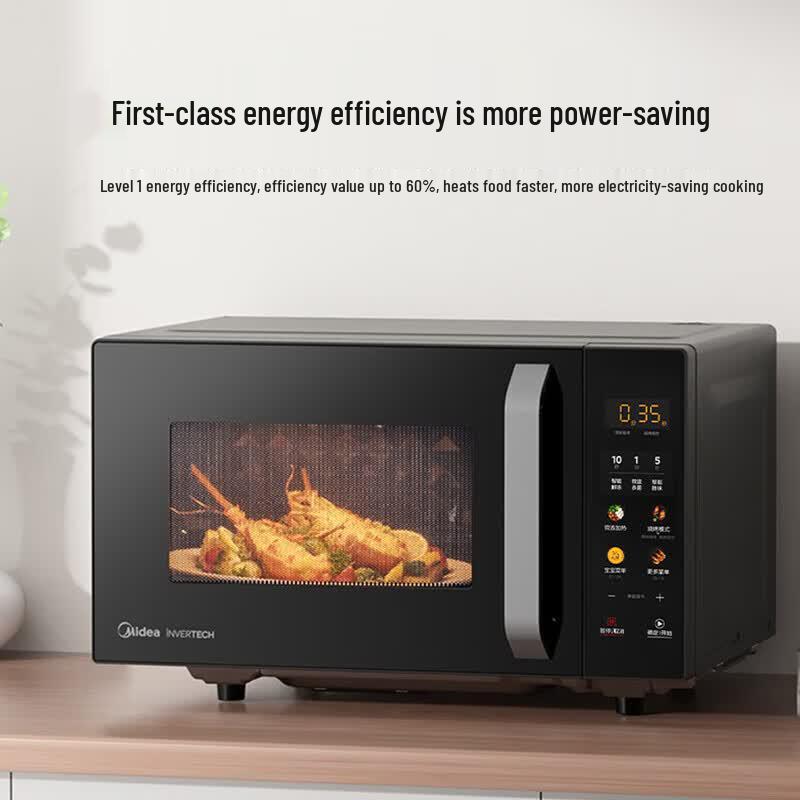 Midea 23L Inverter Flat Plate Microwave & Grill Oven CN Plug (adapter Included)