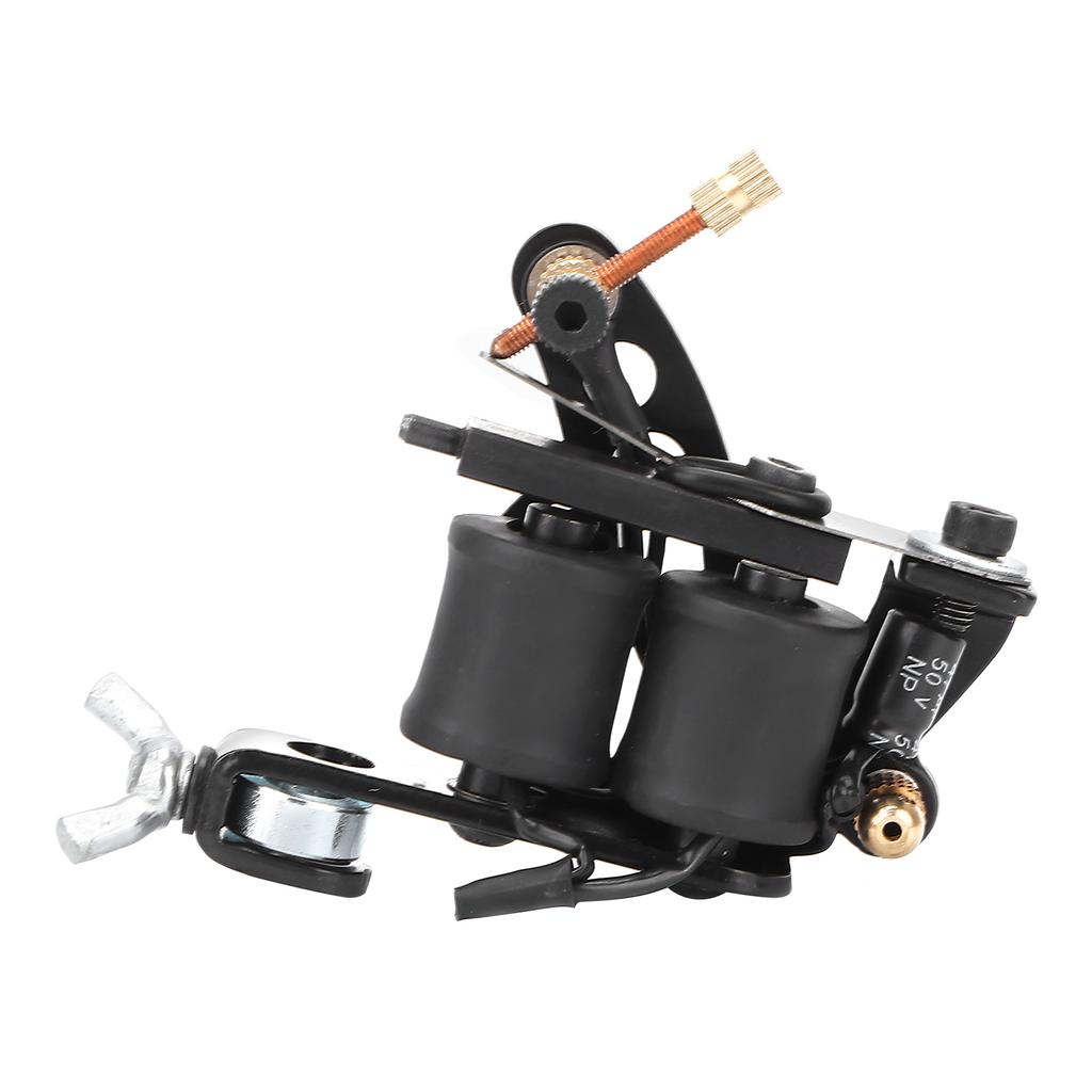 Tattoo Coil Machine Copper Alloy Liner Shader Professional Tattoo Machine Supplies 10 Wrap Coils