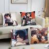 Elena Gheorghe Anime Game ZZenless ZZone ZZero Pillow Case Fashion Square Pillowcase Bedroom Sofa Room Ins Decoration Leisure