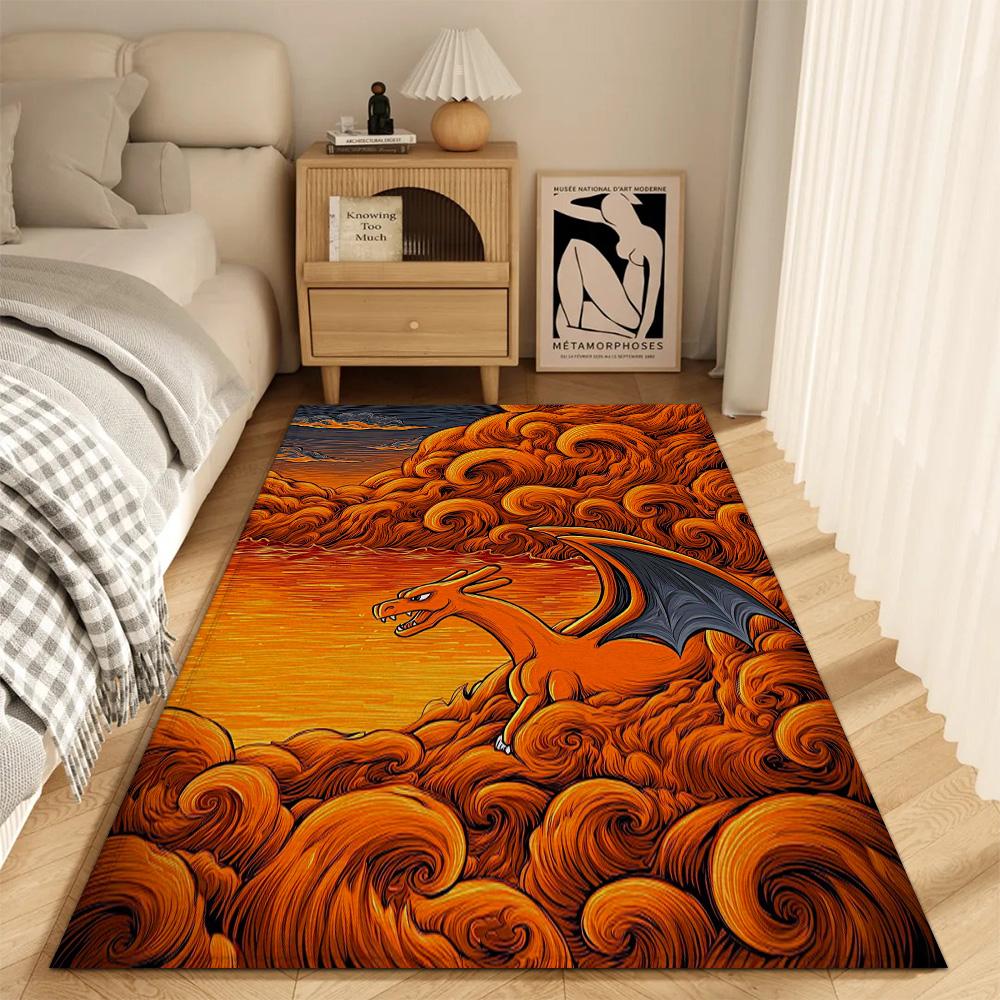 Fashion Entrance Mat Living Room Rugs Decoration P-Pokemons Balcony Doormat Front Door Super Absorbent Bathroom Rug Floor Mats