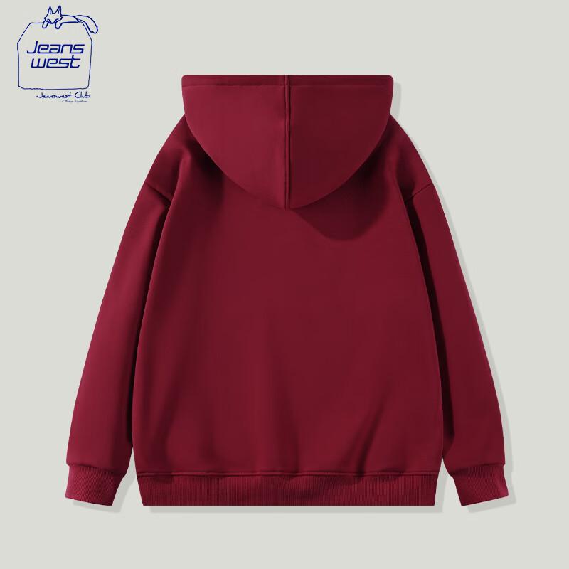 JEANSWEST CLUB Women's Fleece Lined Hooded Sweatshirt