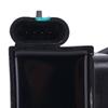 Outboard Ignition Coil 827509T7 for 1996-2007 30-300 Horsepower Applications, with Integrated Lead, Angled Boot and Two Hole Base for Installation