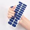 Baking Free Fashionable Blue Diamonds Nail Art Stickers Collection Manicure DIY Nail Polish Strips Wraps for Party Decor