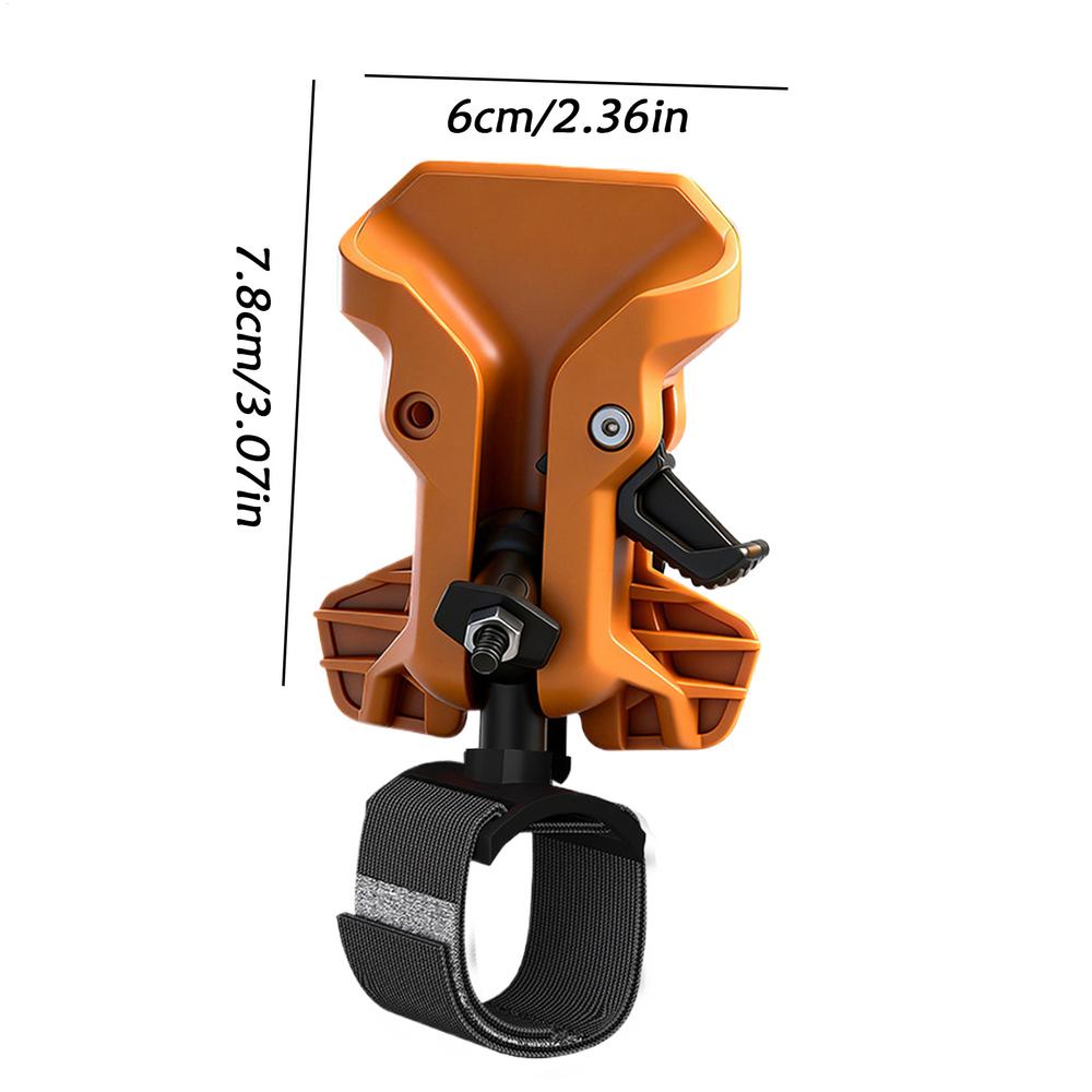 

1 Pcs Belt Clip For Tools Quick Release Auto Locking Belt Clip For Power Drill For Electrician Carpenter Plumber Technician жовтий