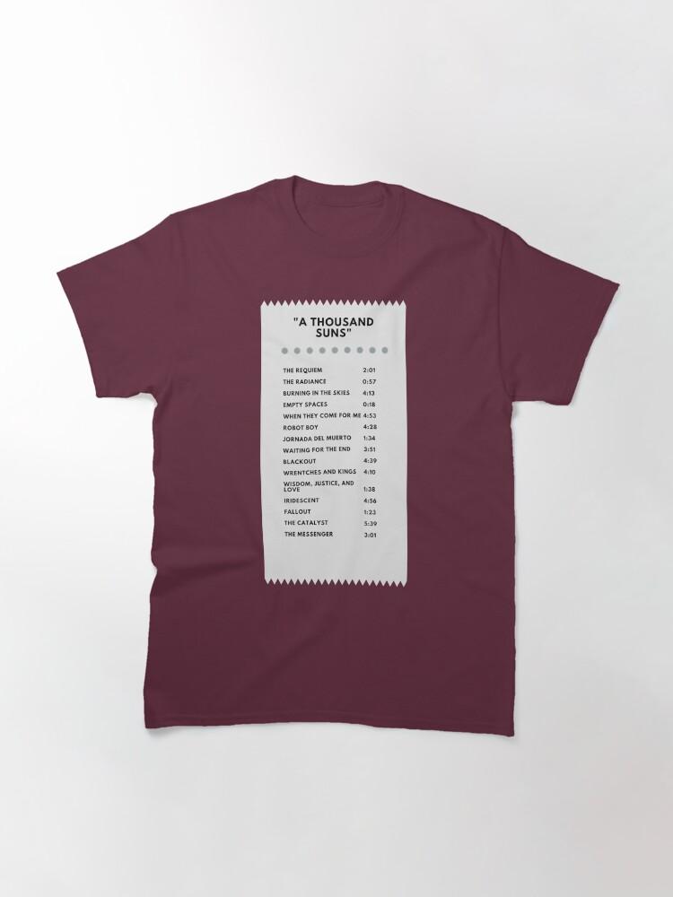 "A THOUSAND SUNS" CARTOON RECEIPT Classic T-Shirt