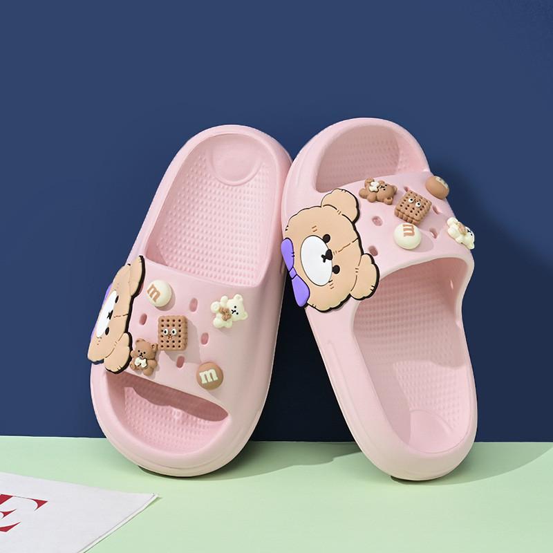 Pohodlné kreslené dětské pantofle pro chlapce a dívky s protiskluzovým designem a měkkou EVA podrážkou v různých barvách a velikostech pro léto