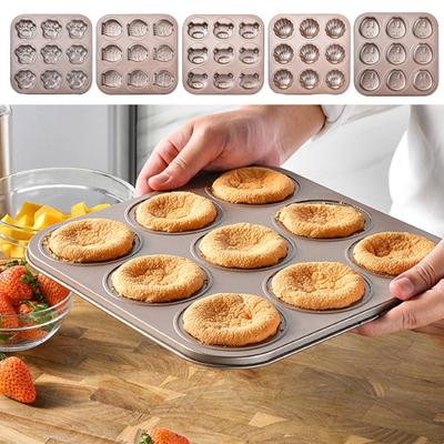 Baking Pan Cartoon Bear Shape Non-sticky Food Grade High Temperature Resistant