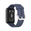 Soft Silicone Watch Strap for Huawei Watch Fit - Dark Blue