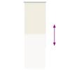 Off White Blackout Roller Blind 50X150 Cm Fabric Width