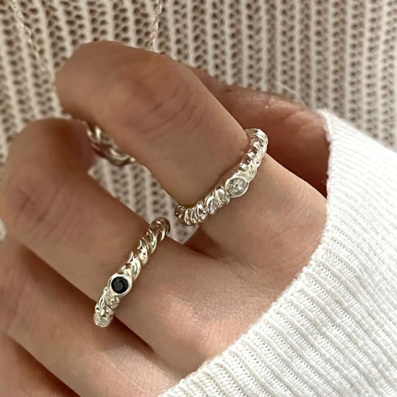 

skos Love Wave Ring purple