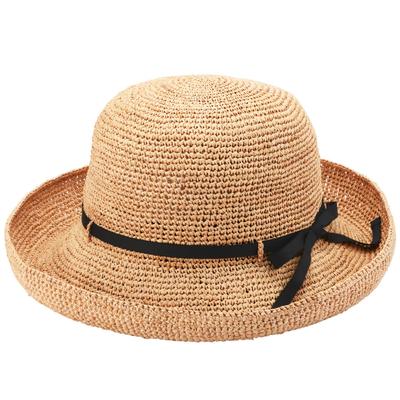 Klobouk založen v Claire2 Claire 2 Rafiový klobouk Klobouk se stuhou Klobouk s huňáčkem UV ochrana UV ochrana Klobouk se širokou krempou Velikost (Tanaka Store, 1890) Ženy (Raffia