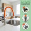 360° Rotating Faucet Extender Pipe Wash Basin Flexible Hose Portable Lengthening Tube  Kitchen