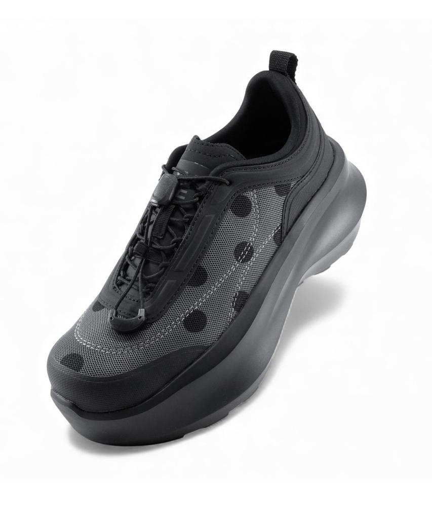 Yase Songi Songi X Yase Platform Dot Sneakers Black