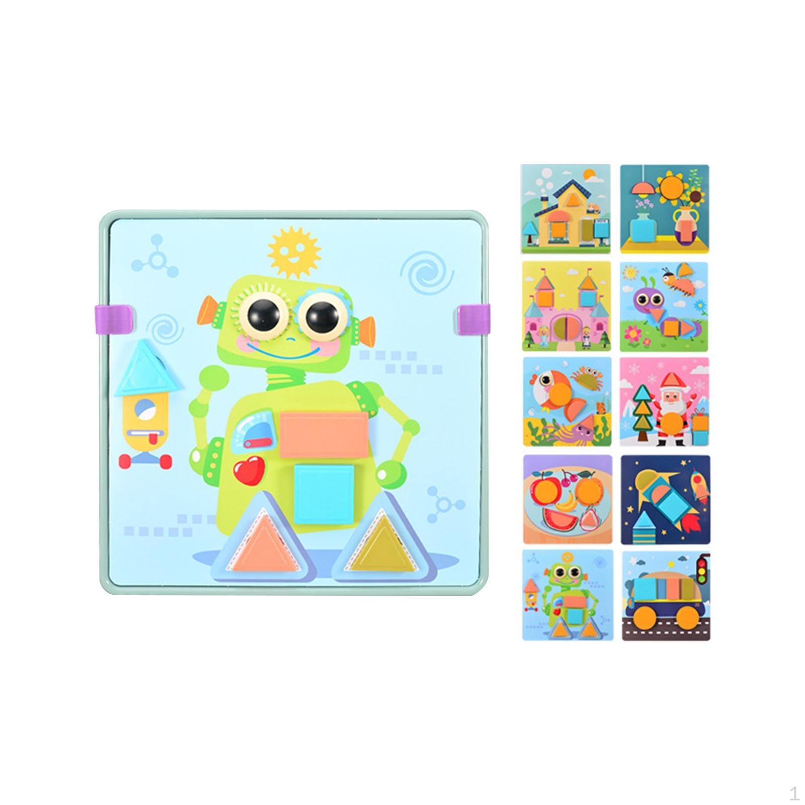 Color Matching Pegboard Promotes Fine Motor Skill Early Learning Educational Toys Preschool Geometric