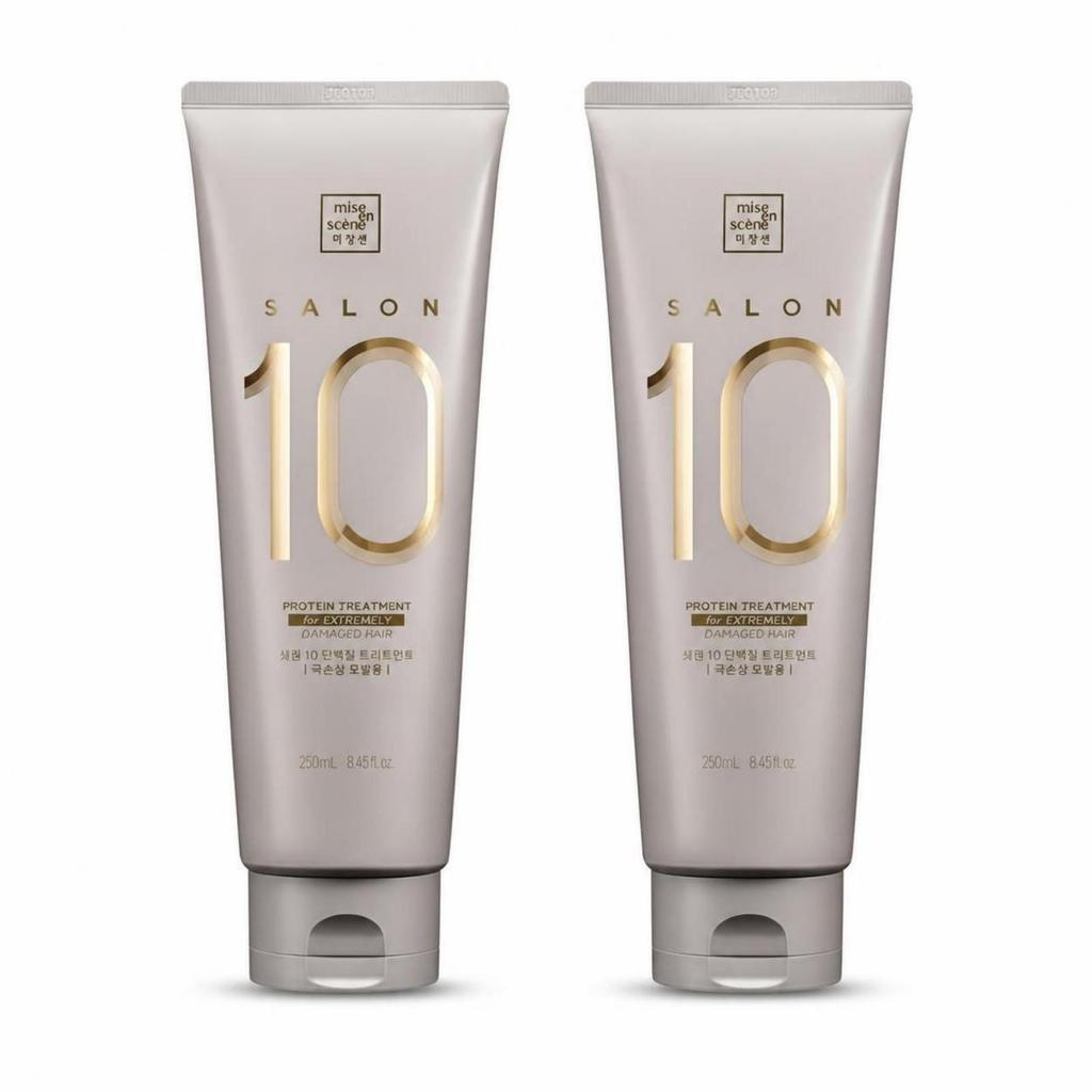 Mise-en-Scène Salon 10 Protein Hair Treatment Intensive Repair for Extremely Damaged Hair 250ml