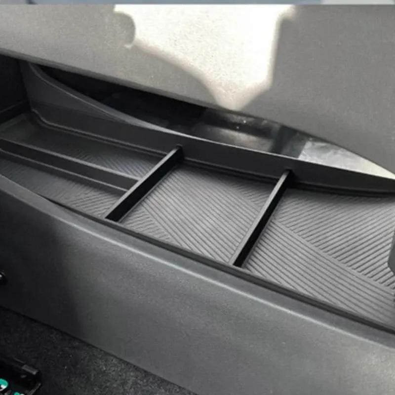 For CHERY JAECOO J7 Car Center Console Under Storage Box TPE Sorting and Finishing Board Interior Accessories