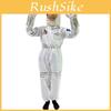 Kinder Astronautenkostüm Cosplay Raumfahrt Overall Unisex Raumanzug Outfit