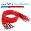 Tije de încălzire pentru imprimante 3D: Tuburi Electrice Unilaterale 6x15, 6x20, 6x30, 12V/24V