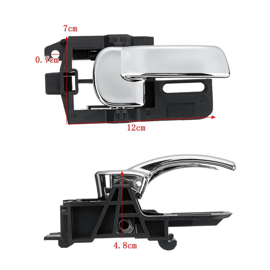 Car Interior Door Handle ( Left and Right ) For Nissan Qashqai 2007 2008 2009 2010 2011 2012 2013 80670-JD00E 80671-JD00E
