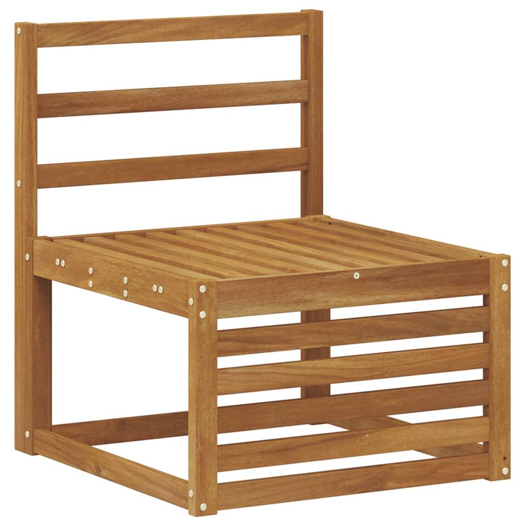 6 Piece Outdoor Sofa Set Natural Solid Acacia Wood