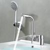 Multifunctional Basin Faucet, Bathroom Mixer Tap, Countertop Mounted Household Sink Faucet, Hot and Cold Mixing Valve
