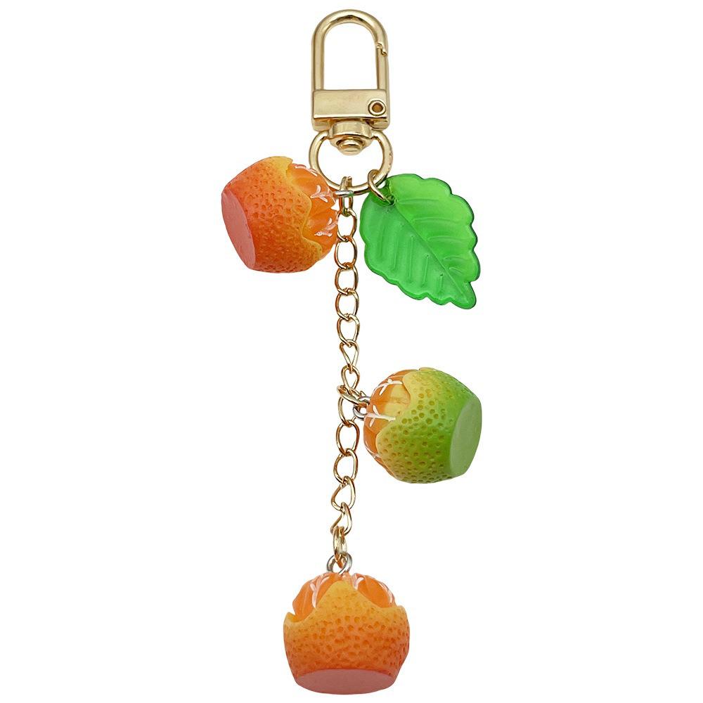 Smiley Cherry & Clover Keychain Pendant for Backpack & Earphone Case