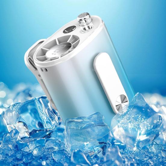 Hochgeschwindigkeits-Hüftclip-Ventilator mit USB-Aufladung Leiser Clip-Ventilator für Schreibtisch Nacken Tragbarer Persönlicher Kühlventilator für Reisen Camping Outdoor