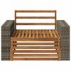Outdoor Middle Sofa Natural