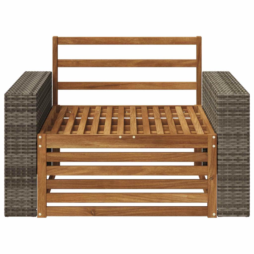 Outdoor Middle Sofa Natural