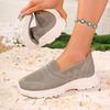 Fashion Women's Summer Shoes Mesh Breathable Sneakers Light Slip on Flat Platform New Casual Shoes Ladies Anti-slip Walking Woven Shoes