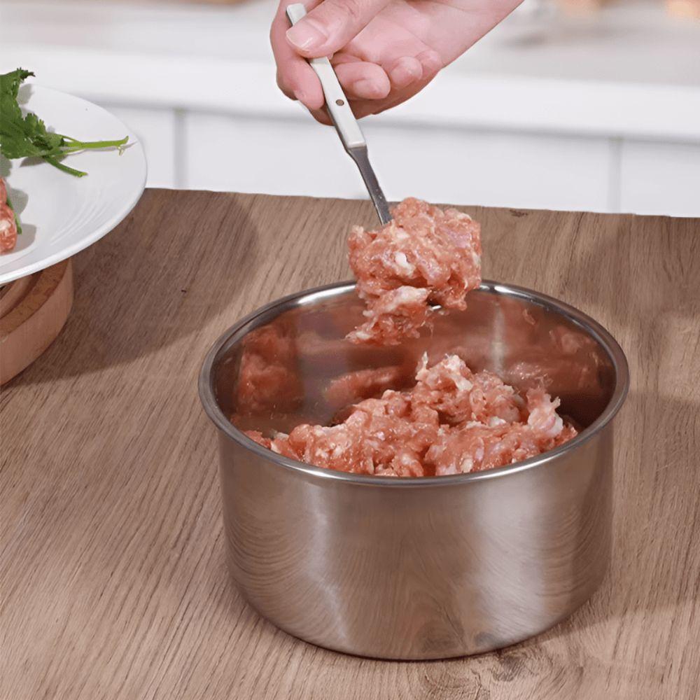 Stainless Steel Meatball Maker Tool Meatball Shrimp Slide Mold  Fish Balls