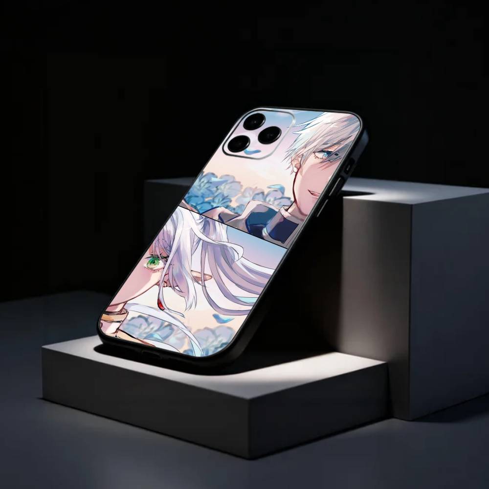 Cartoon Frieren Sousou No Frieren Phone Case Silicone Soft For IPhone 17 16 15 14 13 12 11 X XR Plus Pro Max Plus