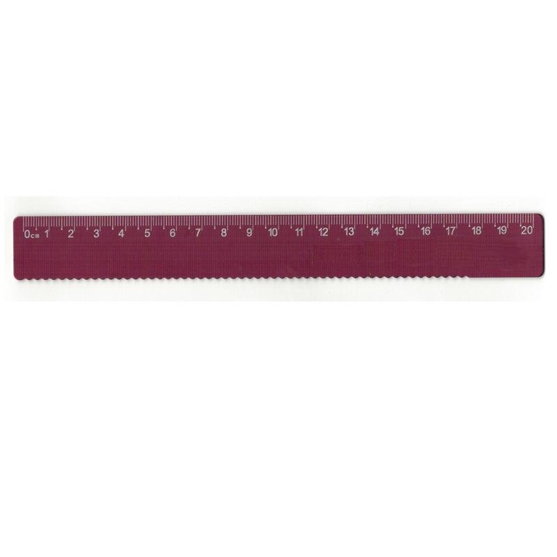 20cm Aluminum Alloy Metal Ruler for Drawing and Student Stationery