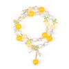 New Super Immortal Double-layer Bracelet Female Mori Sweet Girl Crystal Beaded Bracelet Personalized Student Girlfriend Jewelry