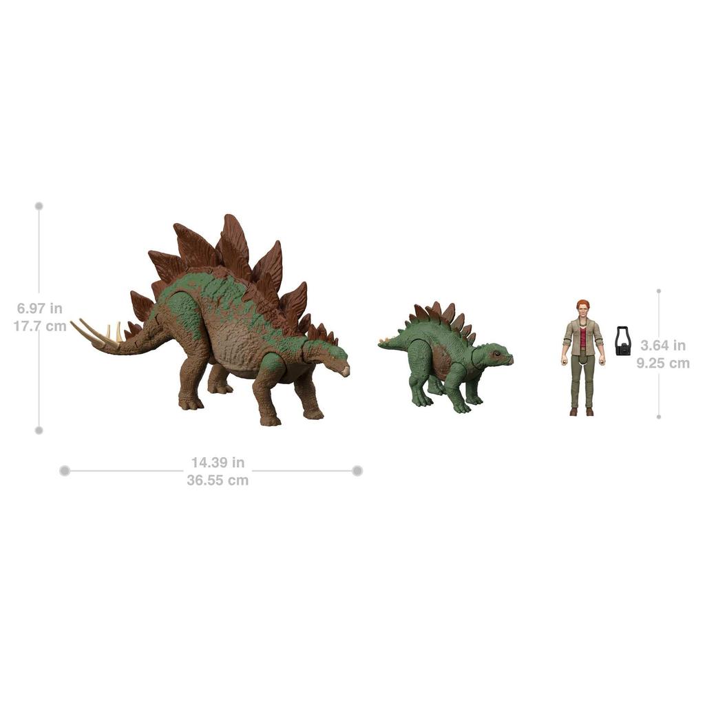 Jurassic World Legacy Collection Dr. Sarah Harding & Stegosaurus Figure Pack