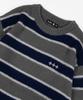 KAIFAI Kush Stripe Knit (Navy) K25Zb169