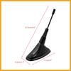 Black Universal Self Adhesive Base Decorative Antenna Dummy Aerial Waterproof Replacement for SUV Car Vehicle Replacement