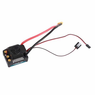 RC Brushless ESC 150A BCE Output 5A 5.8V Waterproof Dustproof Black Brushless ESC for 18 RC Car