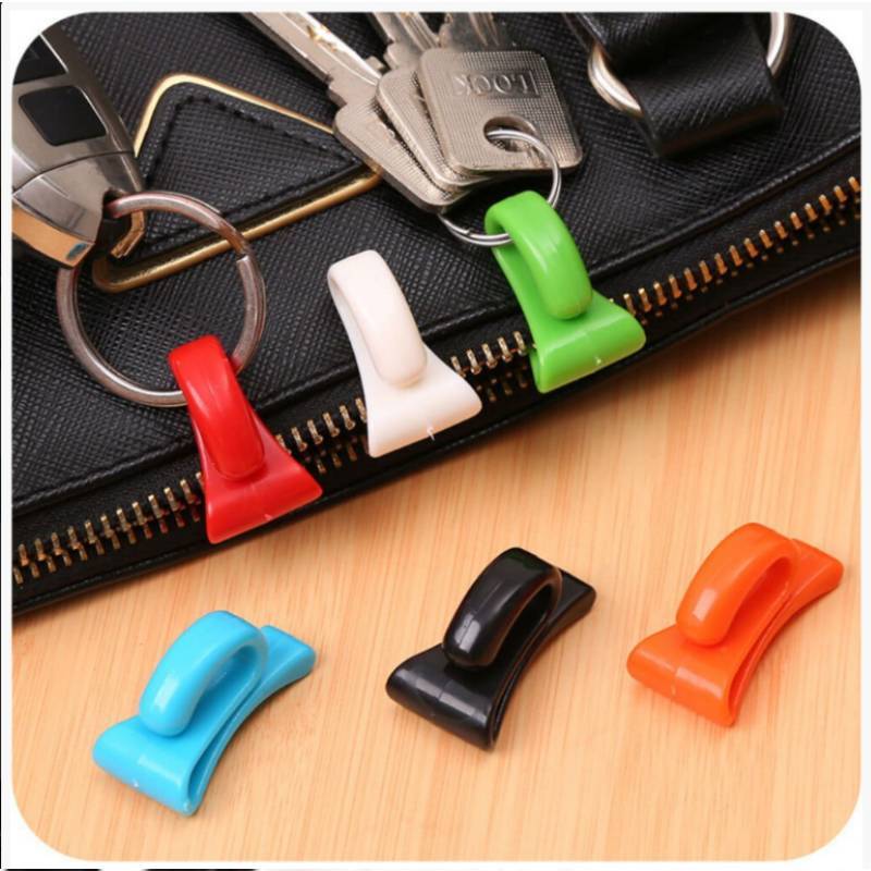 Plastic Colorful Portable Key Holder Hook For Handbag Storage And Antiloss Security