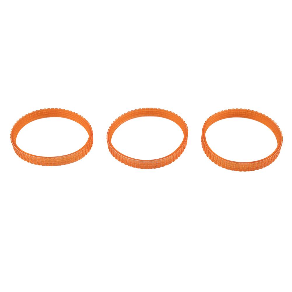 Long Lasting Polyurethane Drive Belt for Electric Planer For 1900B 225007 N1923B 238mm Girth 9 6mm Width (Set of 3)