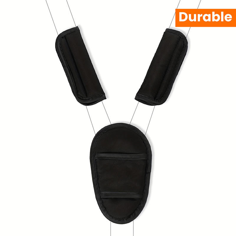 Three Piece Seat Belt Shoulder Protector Seat Trolley Shoulder Strap Protector Universal Accessory Car Seat Belt Shoulder Pad High Quality