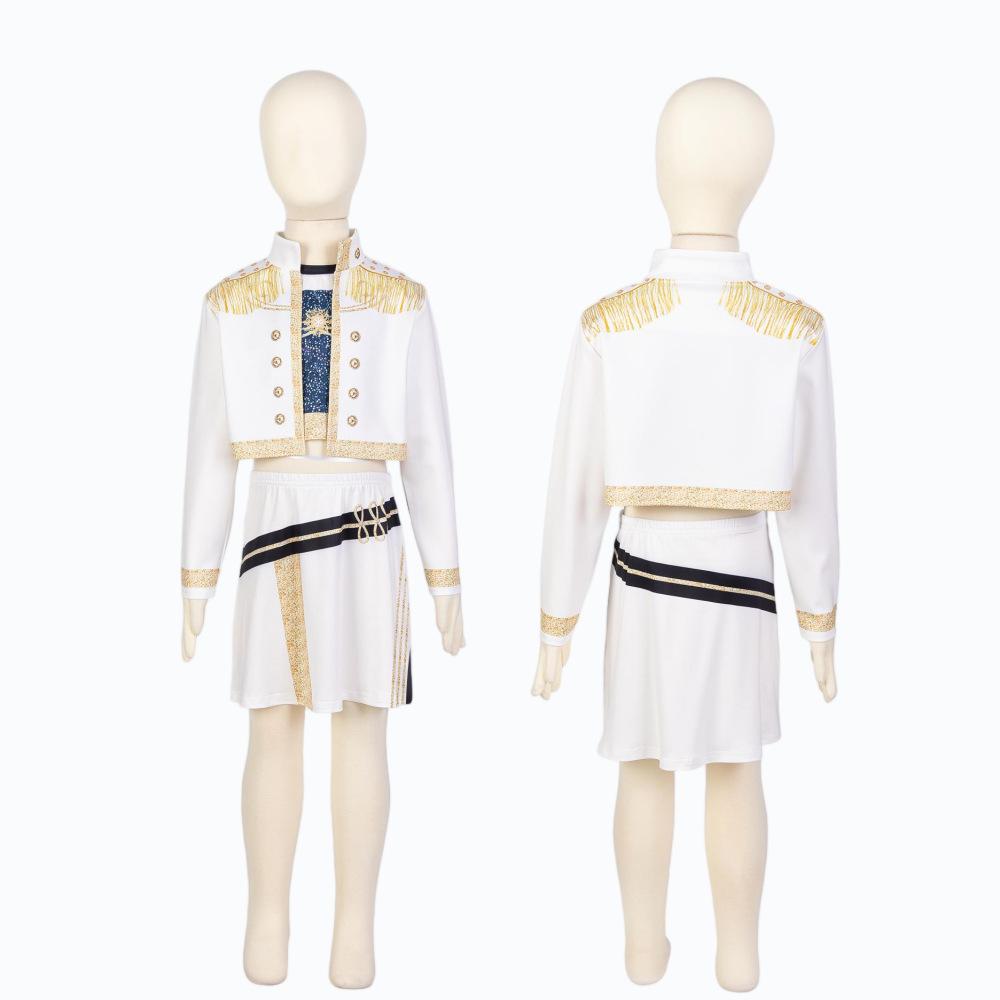 Korejský POP zpěvák kapela Tým KPOP Cosplay Kostým pro Děti Dívky Karnevalová Párty Halloween Vánoční Převlek Oblečení