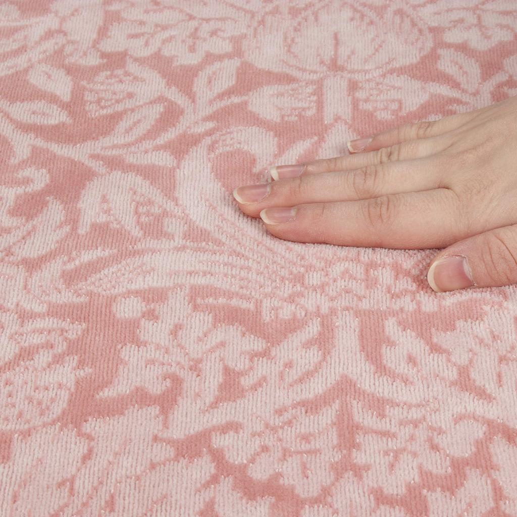 Nishikawa Imabari Towel Morris Gallery Made in RR00100022P Blanket, Single, "Strawberry Thief" Design, 100% Cotton, Fluffy, Japan, Pink,