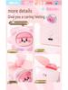 Cute Milk Dango Mini USB Rechargeable Handheld Desktop Fan - Student Portable Gift