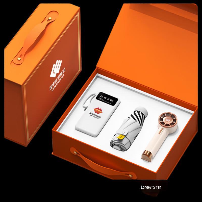 Portable 3-in-1 Handheld Fan Gift Set