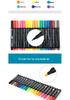 Lion Fabric Paint Pen TM-6: Multicolor Art Paint Set for DIY Canvas Shoes & Kids' Projects