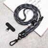 150cm Adjustable Mobile Phone Strap Outdoor Anti-lost Crossbody Phone Lanyards Neck Rope with Patch Cellphone Hanging Cord Strap