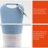 90ml Silicone Travel Bottle for Toiletries Leak Proof Refillable Squeezable Containers for Lotion Liquid Shampoo Travel