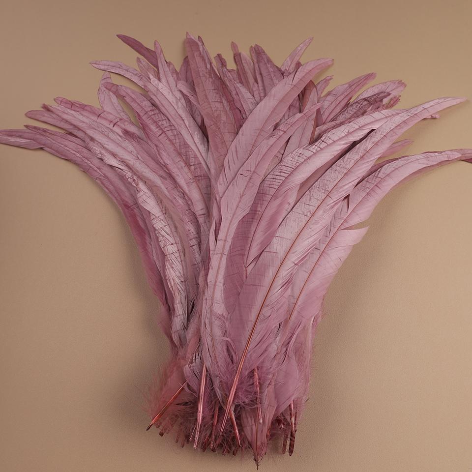 Rooster Feathers 35-40cm 40-45cm Handicraft Crafts DIY Natural Feather Handwork Party Plume Carnival Decoration